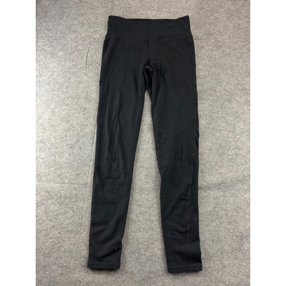 Athleta Womens Black High Waisted Full Length Yoga Leggings Size S